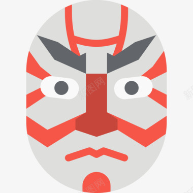 日本歌舞伎52平图标图标