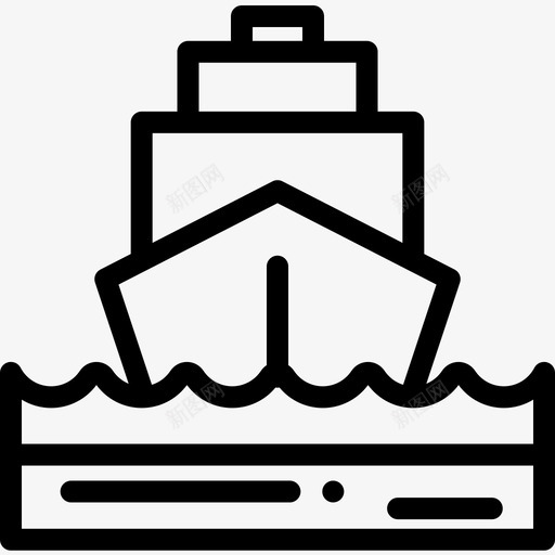 船舶保险26直系图标svg_新图网 https://ixintu.com 保险 直系 船舶