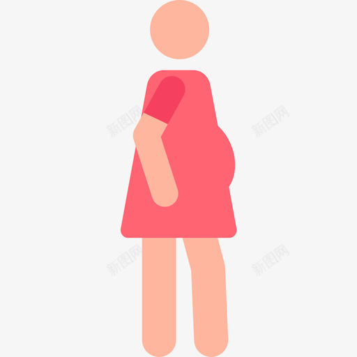 怀孕孕妇16岁彩色图标svg_新图网 https://ixintu.com 16岁 孕妇 彩色 怀孕