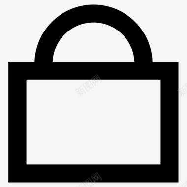 锁保护安全图标图标
