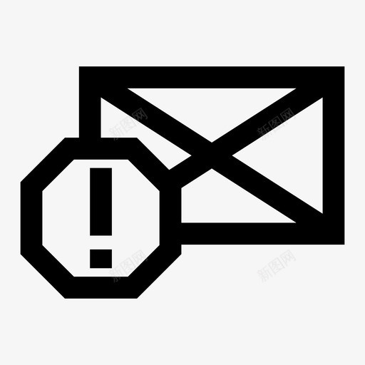 垃圾邮件电子邮件互联网图标svg_新图网 https://ixintu.com 互联网 信件 信息 垃圾 电子邮件 邮件
