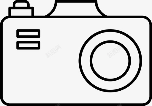 相机数码单反相机图标svg_新图网 https://ixintu.com 单反相机 摄影 摄影相机 数码 相机