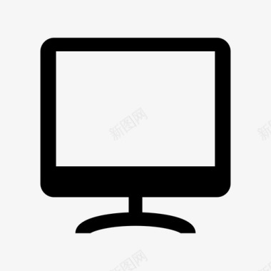 显示器电脑小工具图标图标