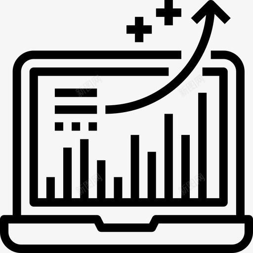 分析业务顾问直线型图标svg_新图网 https://ixintu.com 业务顾问 分析 直线型