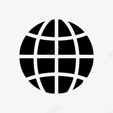 网络浏览器全球图标图标