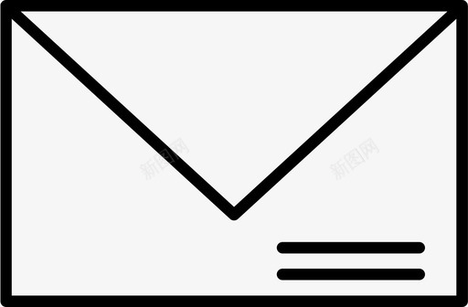 短信聊天电子邮件图标图标
