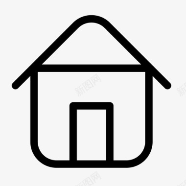家家庭公寓图标图标
