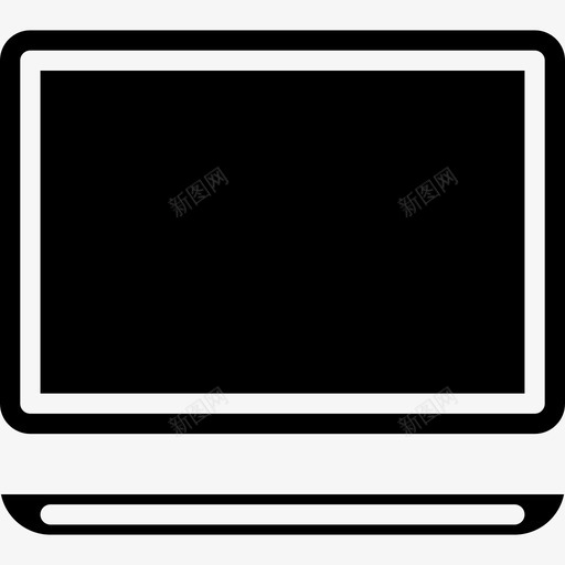 笔记本电脑办公用品3实心图标svg_新图网 https://ixintu.com 办公用品3 实心 笔记本电脑