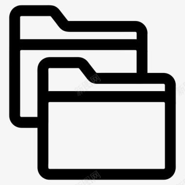 文件夹副本文档图标图标