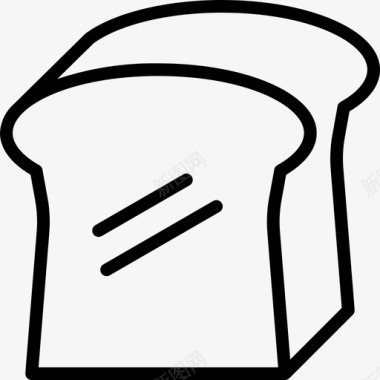 面包食品114直系图标图标