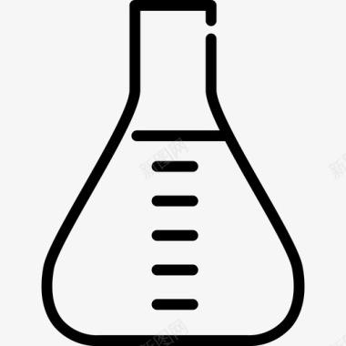 erlenmeyer烧瓶生物学化学图标图标