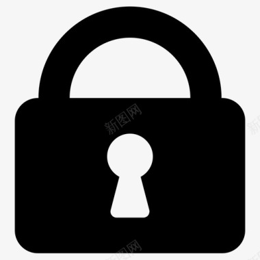 密码访问锁定图标图标