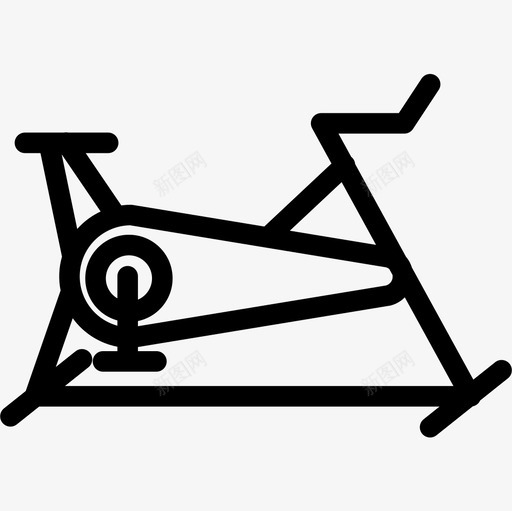 跑步机健身74直线型图标svg_新图网 https://ixintu.com 健身 直线 线型 跑步机