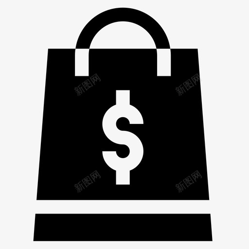购物袋付款49装满图标svg_新图网 https://ixintu.com 付款49 装满 购物袋