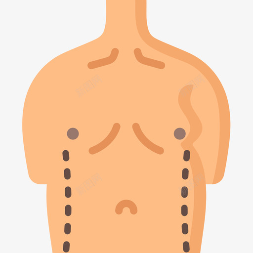 腹部整形手术23扁平图标svg_新图网 https://ixintu.com 扁平 手术 整形 腹部