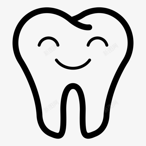 牙齿植入物医疗图标svg_新图网 https://ixintu.com 医疗 植入物 牙根 牙齿