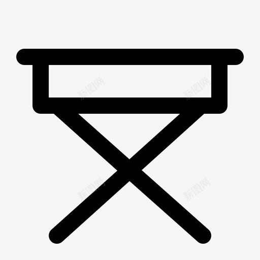 桌子装饰家具图标svg_新图网 https://ixintu.com 家具 房子 房间 桌子 装饰