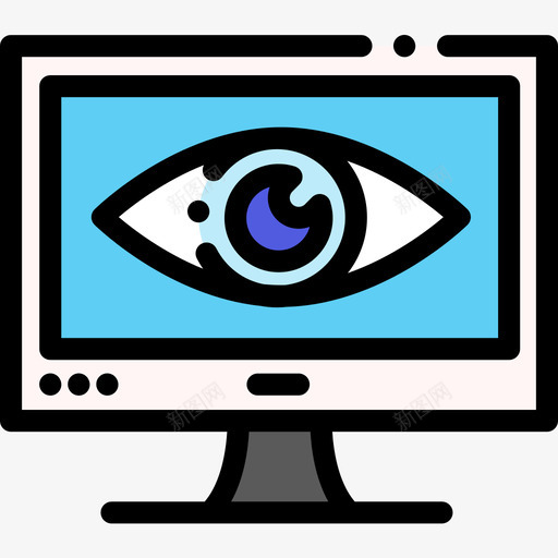 隐私保护安全2线性颜色图标svg_新图网 https://ixintu.com 保护 安全 线性 隐私 颜色