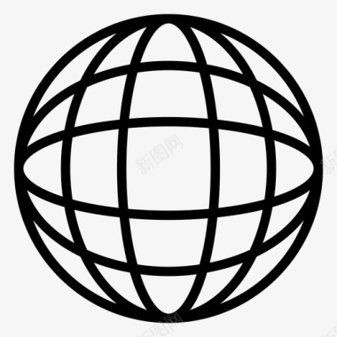 全球地球国际图标图标