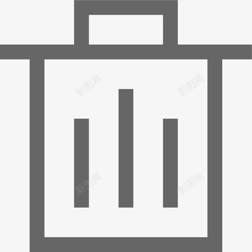 删除svg_新图网 https://ixintu.com 删除 线性 单色 简约