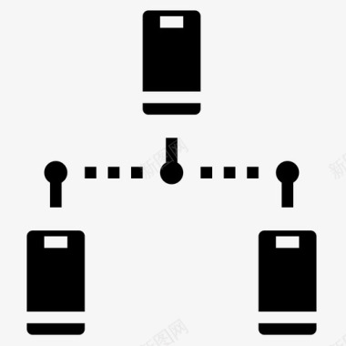 移动电话计算机网络2填充图标图标