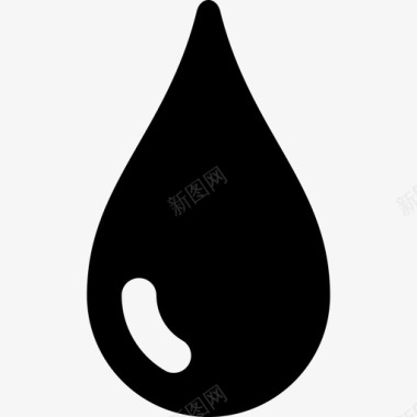 水滴油移动用户界面部件图标图标