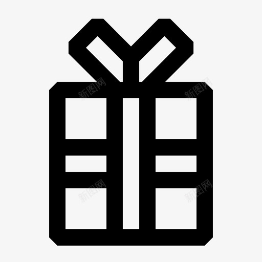 礼品奖金盒子图标svg_新图网 https://ixintu.com 奖金 工具网站行 界面 盒子 礼品 礼物 网络浏览器
