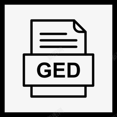ged文件文件图标文件类型格式图标
