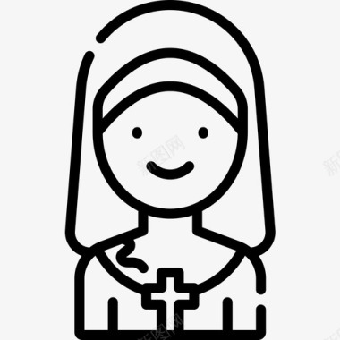 修女万圣节97直系图标图标