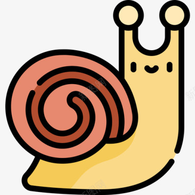 蜗牛农场25线形颜色图标图标
