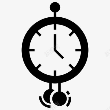 时钟计时器节拍器图标图标