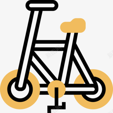 自行车运输车2黄影图标图标