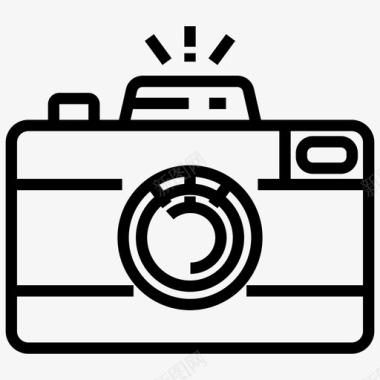 相机摄像机数码相机图标图标