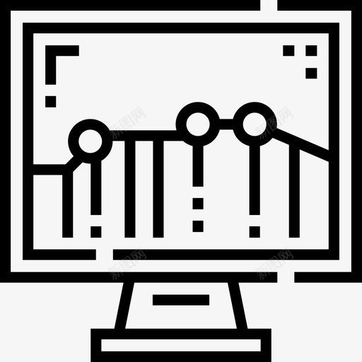 计算机数字服务13线性图标svg_新图网 https://ixintu.com 数字 服务 线性 计算机