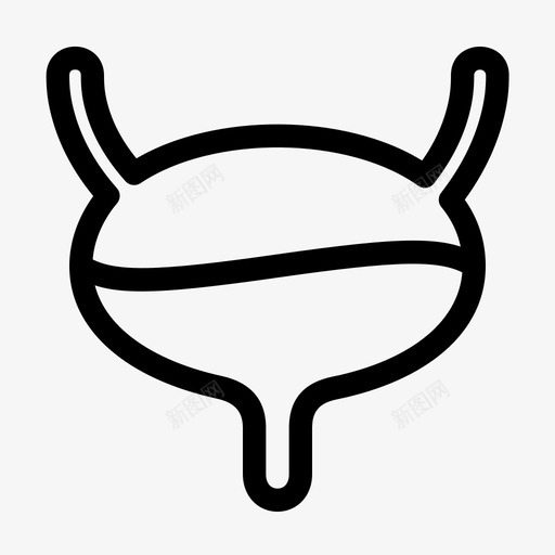 膀胱排泄物输尿管图标svg_新图网 https://ixintu.com 人体 器官 排泄物 泌尿 泌尿系 系统 膀胱 输尿管