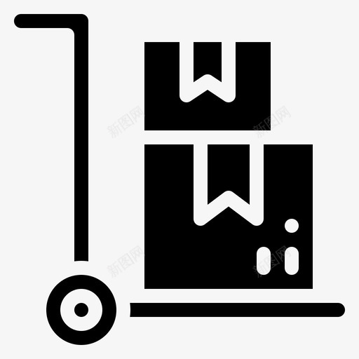 手推车购物车购物图标svg_新图网 https://ixintu.com 手推车 购物 购物车