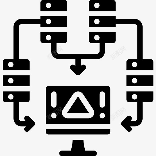 服务器黑客24填充图标svg_新图网 https://ixintu.com 填充 服务器 黑客24