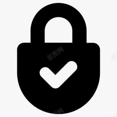 安全锁定密码图标图标