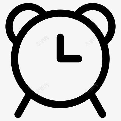 定时闹钟时钟图标svg_新图网 https://ixintu.com 定时 时钟 时间 计时器 闹钟