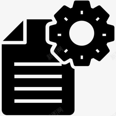 文档设置文档管理文件配置图标图标