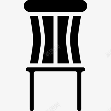椅子家具95填充物图标图标