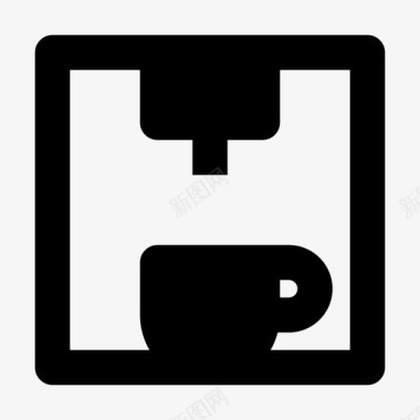 咖啡机意式咖啡机家用电器图标图标