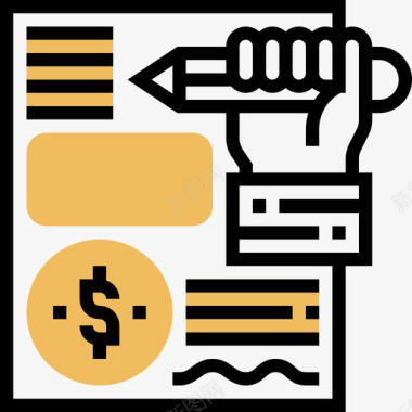 合约财务策略8黄影图标图标