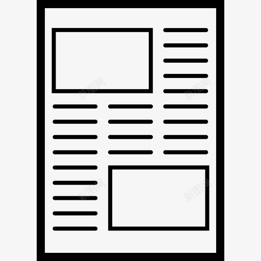 文档布局列内容图标svg_新图网 https://ixintu.com 内容 列 文档布局 设计