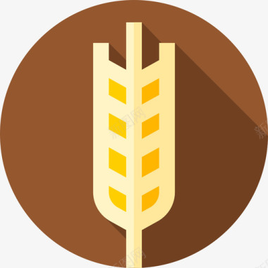 小麦摩洛哥6平坦图标图标