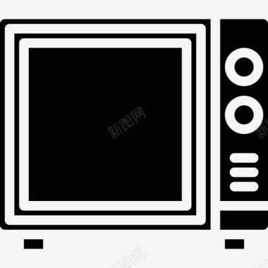 微波炉设备16填充图标图标
