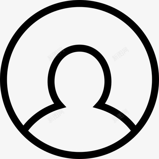 用户帐户客户图标svg_新图网 https://ixintu.com 人员 客户 帐户 用户 配置文件