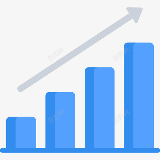 统计战略管理6扁平图标svg_新图网 https://ixintu.com 战略管理 扁平 统计