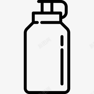 烧瓶瓶子容器图标图标