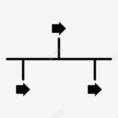 时间线箭头业务图标图标